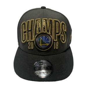 New Era Golden State 2018 Championship Snap Back